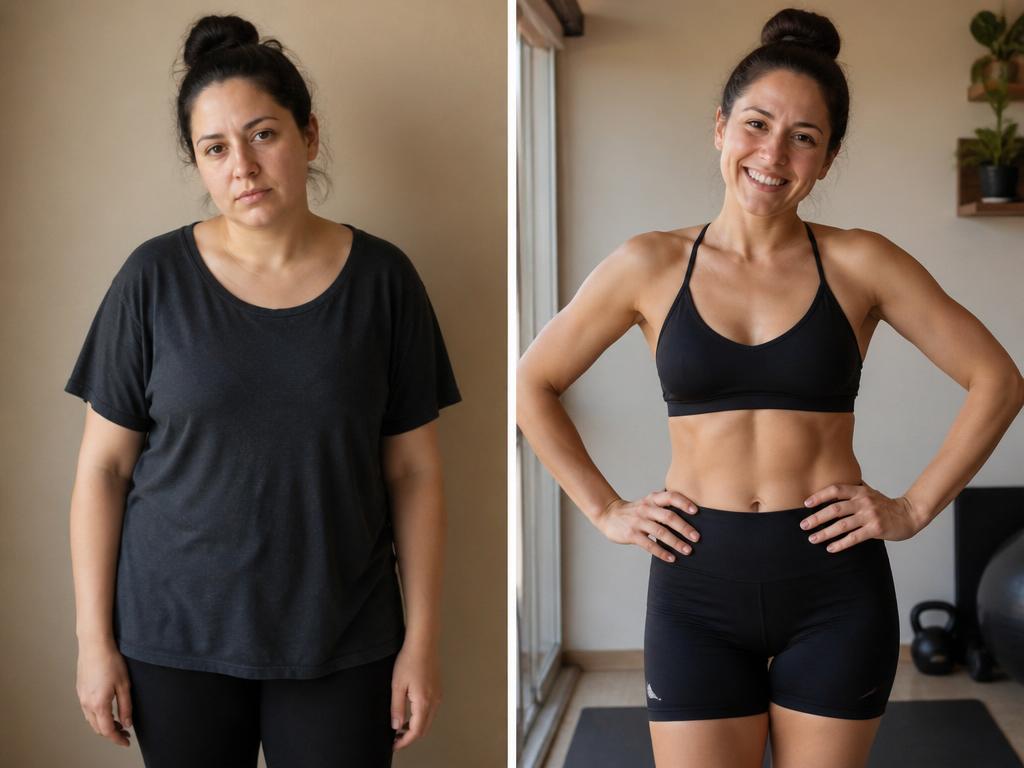 Antes e depois